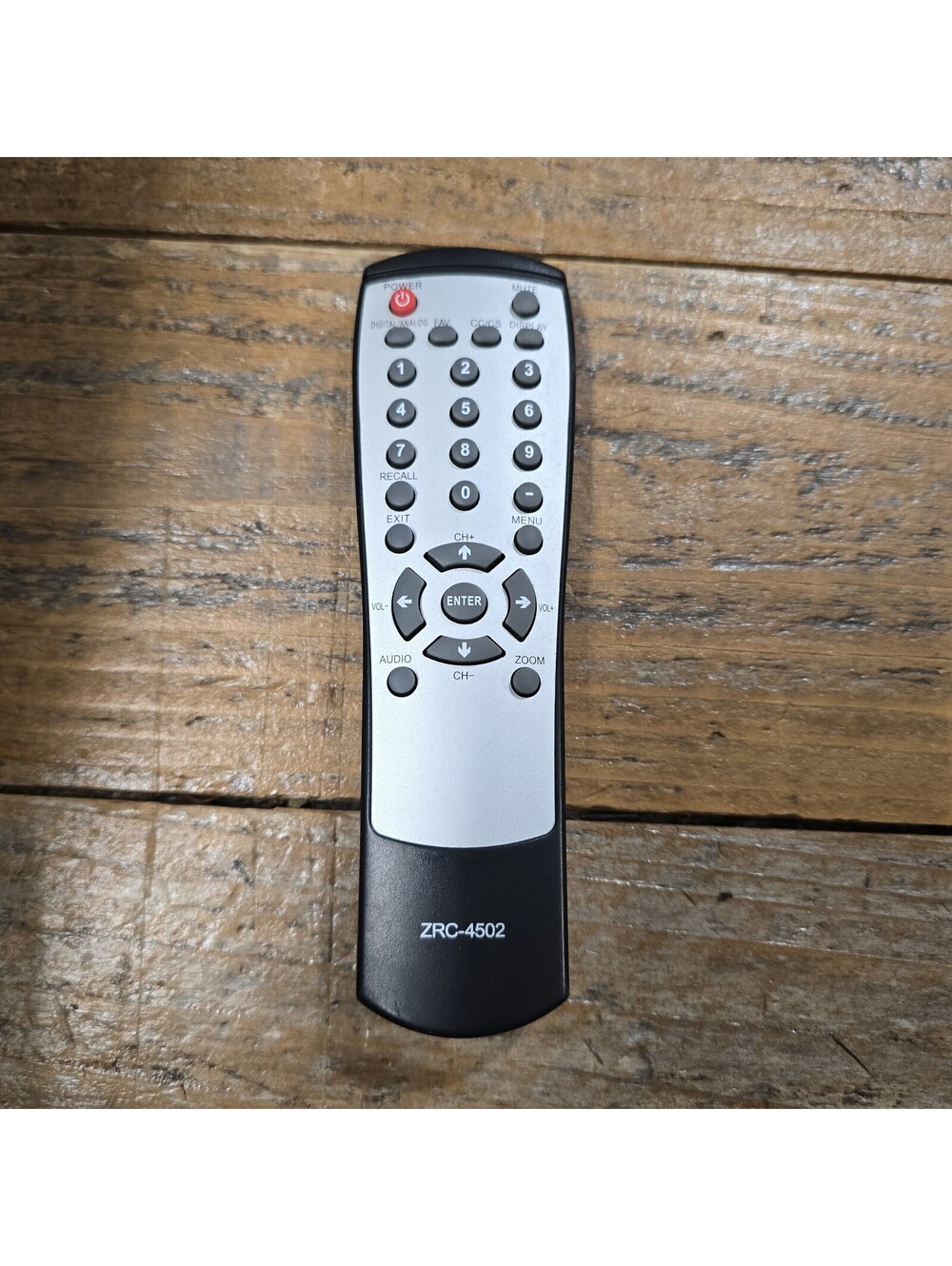 Zinwell ZRC-4502 Converter Box Wireless Remote Control, Black/Gray (10m+ )